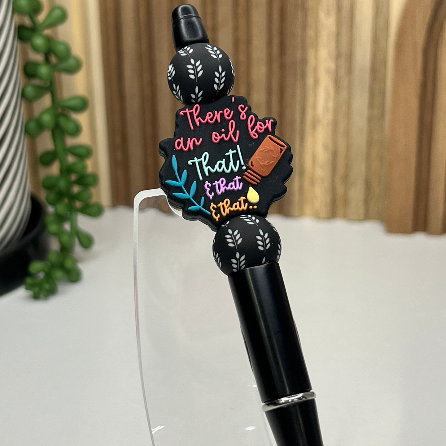 Oil For That Plastic Pen